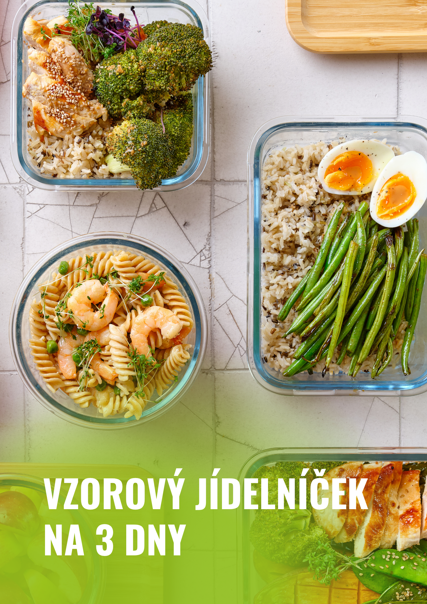 Ukázka stránky — jídelníček